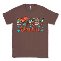 Chestnut Western Howdy Darlin Classic Tee - BundleAndBundleShop