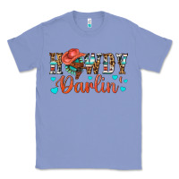 Colony Blue Western Howdy Darlin Classic Tee - BundleAndBundleShop
