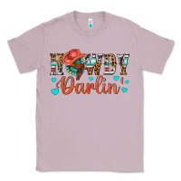 Lilac Western Howdy Darlin Classic Tee - BundleAndBundleShop
