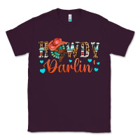 Plum Western Howdy Darlin Classic Tee - BundleAndBundleShop