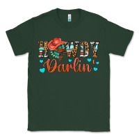 Sports Green Western Howdy Darlin Classic Tee - BundleAndBundleShop