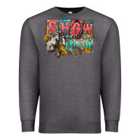 Charcoal Heather Show mom horse Mother's Day Premium Sweatshirt - FaDigitalArtStudio