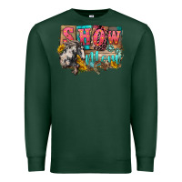 Sports Green Show mom horse Mother's Day Premium Sweatshirt - FaDigitalArtStudio