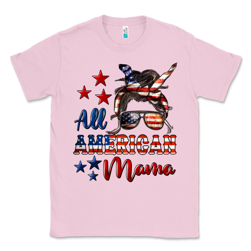 All American Mama Mother's Day Classic Tee by LillyAllenDesigns | Teevron