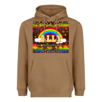 Toasted Coconut Ally Heavyweight Hoodie - FaDigitalArtStudio
