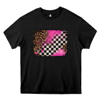 Black racing leopard background Heavy Core Tee - Jasminsmagicworld