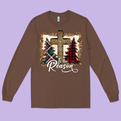 Jesus Is The Reason Long Sleeve Tee Designed By Bettercallsaul