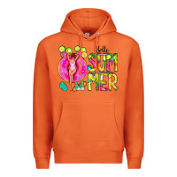 Carrot Hello Summer Donut Girl Premium Hoodie - CowCowDesign