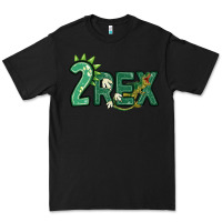 Black two rex Premium Tee - MaliasSmallBusiness