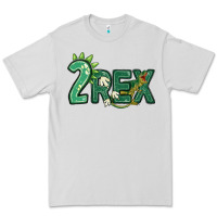 Dove Grey two rex Premium Tee - MaliasSmallBusiness