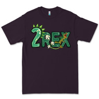 Plum two rex Premium Tee - MaliasSmallBusiness