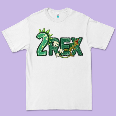Two Rex Premium Tee Designed By Maliassmallbusiness