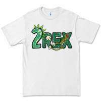 White two rex Premium Tee - MaliasSmallBusiness