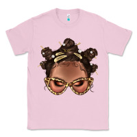 Bubblegum Pink Afro Bantu Knots Hairstyles Messy Bun With Clasp Bbs  2 Classic Tee - BundleAndBundleShop
