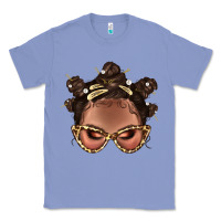 Colony Blue Afro Bantu Knots Hairstyles Messy Bun With Clasp Bbs  2 Classic Tee - BundleAndBundleShop