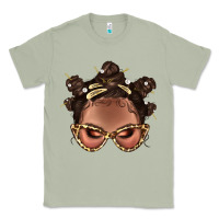 Matcha Afro Bantu Knots Hairstyles Messy Bun With Clasp Bbs  2 Classic Tee - BundleAndBundleShop