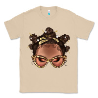 Mushroom Afro Bantu Knots Hairstyles Messy Bun With Clasp Bbs  2 Classic Tee - BundleAndBundleShop