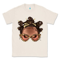 Natural Afro Bantu Knots Hairstyles Messy Bun With Clasp Bbs  2 Classic Tee - BundleAndBundleShop