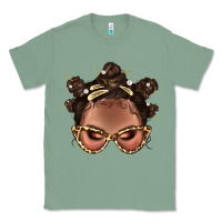 Sage Afro Bantu Knots Hairstyles Messy Bun With Clasp Bbs  2 Classic Tee - BundleAndBundleShop