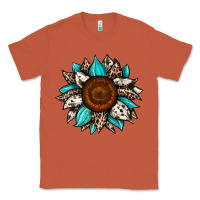 Copper sunflower cowhide Classic Tee - JahusDesignShop