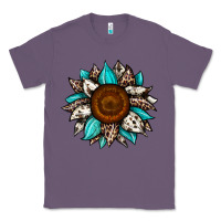 Lavender sunflower cowhide Classic Tee - JahusDesignShop