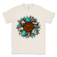 Natural sunflower cowhide Classic Tee - JahusDesignShop
