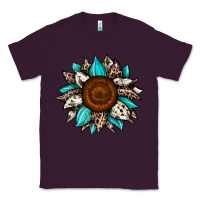 Plum sunflower cowhide Classic Tee - JahusDesignShop