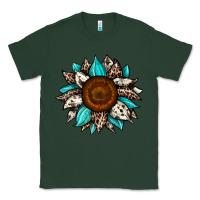 Sports Green sunflower cowhide Classic Tee - JahusDesignShop