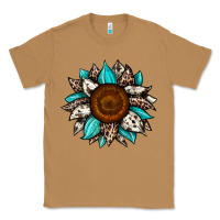 Toasted Coconut sunflower cowhide Classic Tee - JahusDesignShop
