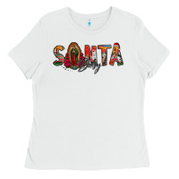 White santa baby lady of guadalupe Ladies Tee - Jasminsmagicworld