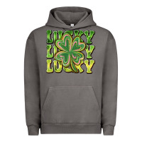 Pigment Tornado Lucky Clover Urban Hoodie - CowhideDigitalArt