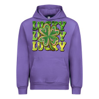 Tulip Lucky Clover Urban Hoodie - CowhideDigitalArt