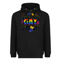 Black sounds gay im in Heavyweight Hoodie - FaDigitalArtStudio