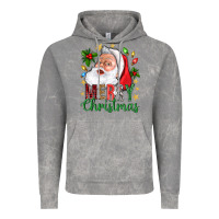Cloud Rock Merry Christmas With Santa Vintage Hoodie - BundleAndBundleShop