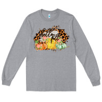 Heather Grey Hello fall Long Sleeve Tee - Bettercallsaul