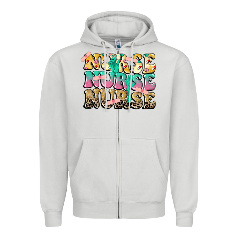 Nurse Nurse Nurse Zipper Hoodie by CowGirlArtShop | Teevron