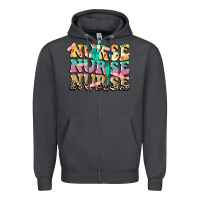 Smoke Nurse Nurse Nurse Zipper Hoodie - CowGirlArtShop