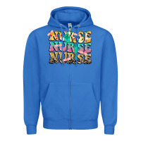True Royal Nurse Nurse Nurse Zipper Hoodie - CowGirlArtShop