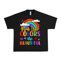 Black name vibrant positivity rainbow art Urban Heavy Tee - LillyAllenDesigns