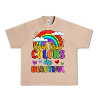 Burro name vibrant positivity rainbow art Urban Heavy Tee - LillyAllenDesigns