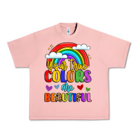 Salmon name vibrant positivity rainbow art Urban Heavy Tee - LillyAllenDesigns