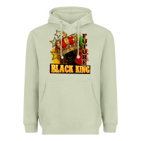 Matcha Future black king Heavyweight Hoodie - FaDigitalArtStudio