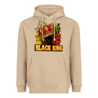 Mushroom Future black king Heavyweight Hoodie - FaDigitalArtStudio