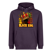 Plum Future black king Heavyweight Hoodie - FaDigitalArtStudio