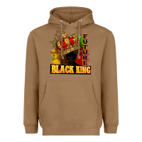 Toasted Coconut Future black king Heavyweight Hoodie - FaDigitalArtStudio