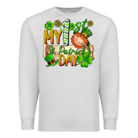 Dove Grey my 1st st patricks day Premium Sweatshirt - FaDigitalArtStudio