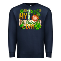 Navy my 1st st patricks day Premium Sweatshirt - FaDigitalArtStudio