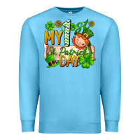 Ocean Blue my 1st st patricks day Premium Sweatshirt - FaDigitalArtStudio
