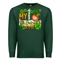 Sports Green my 1st st patricks day Premium Sweatshirt - FaDigitalArtStudio
