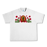 Lunar Rock lady of Guadalupe cactus rose Urban Heavy Tee - JahusDesignShop
